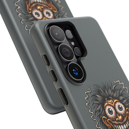 Phone Case — 'Life's a Blur and I'm Licking the Window' Funky Monster Graphic