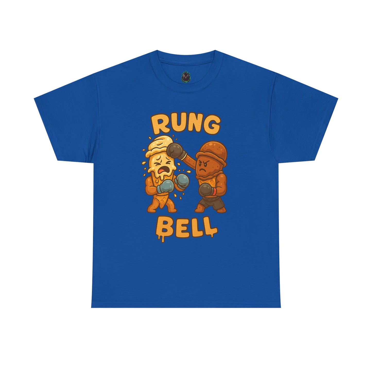 Rung Bell boxing donut tee | Funny food fight shirt