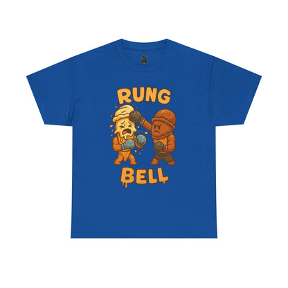 Rung Bell boxing donut tee | Funny food fight shirt