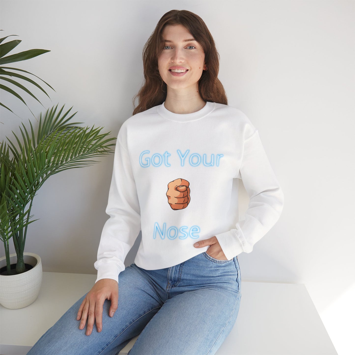 Got Your Nose Crewneck Sweatshirt