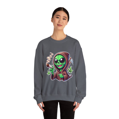 Stoner Reaper Alien Crewneck