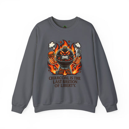 Charcoal Liberty Grill Crewneck Sweatshirt