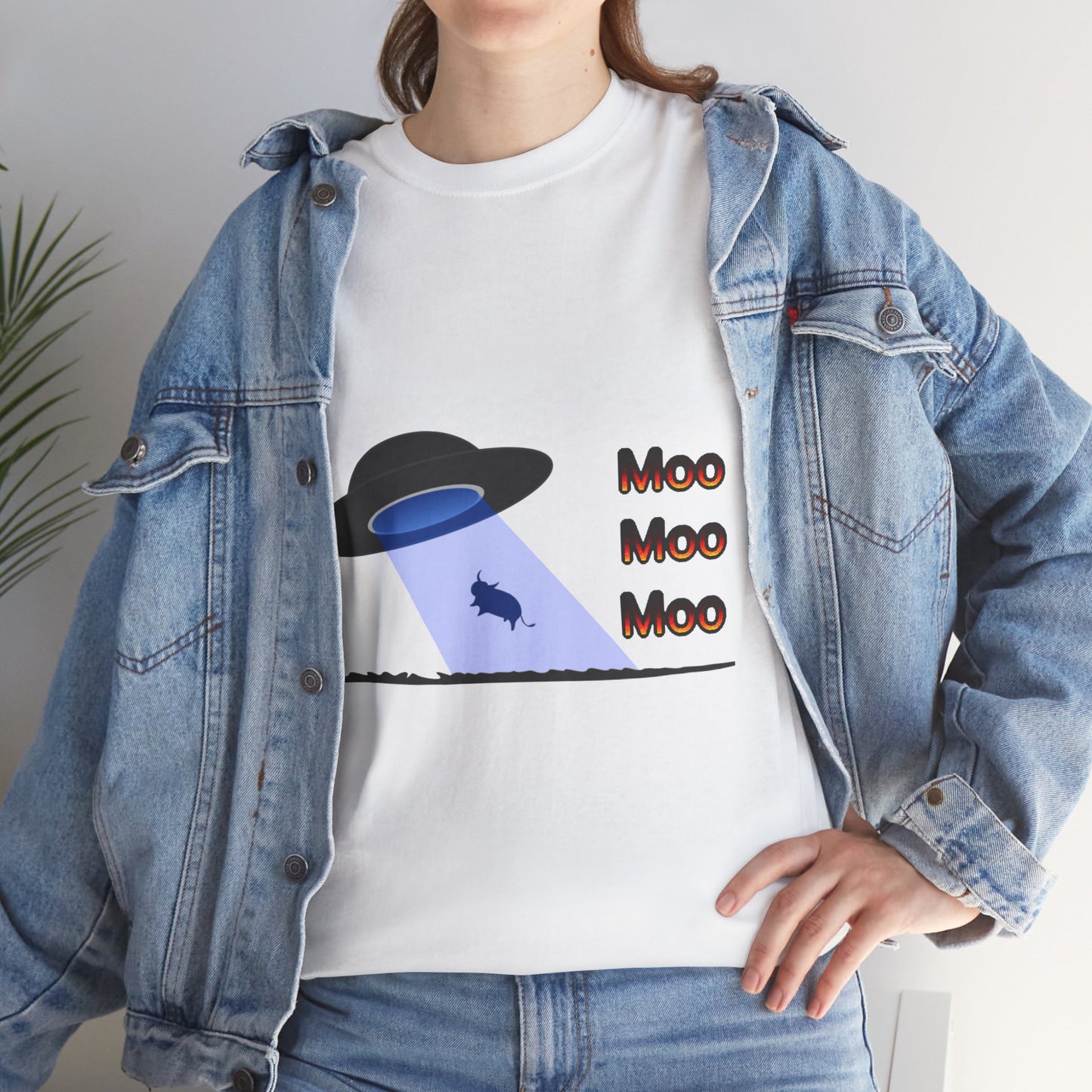 "Moo Moo Moo" Alien Abduction T-Shirt