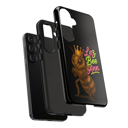 Phone Case — 'Lez Bee Ann' Queen Bee Tough Protective Cover