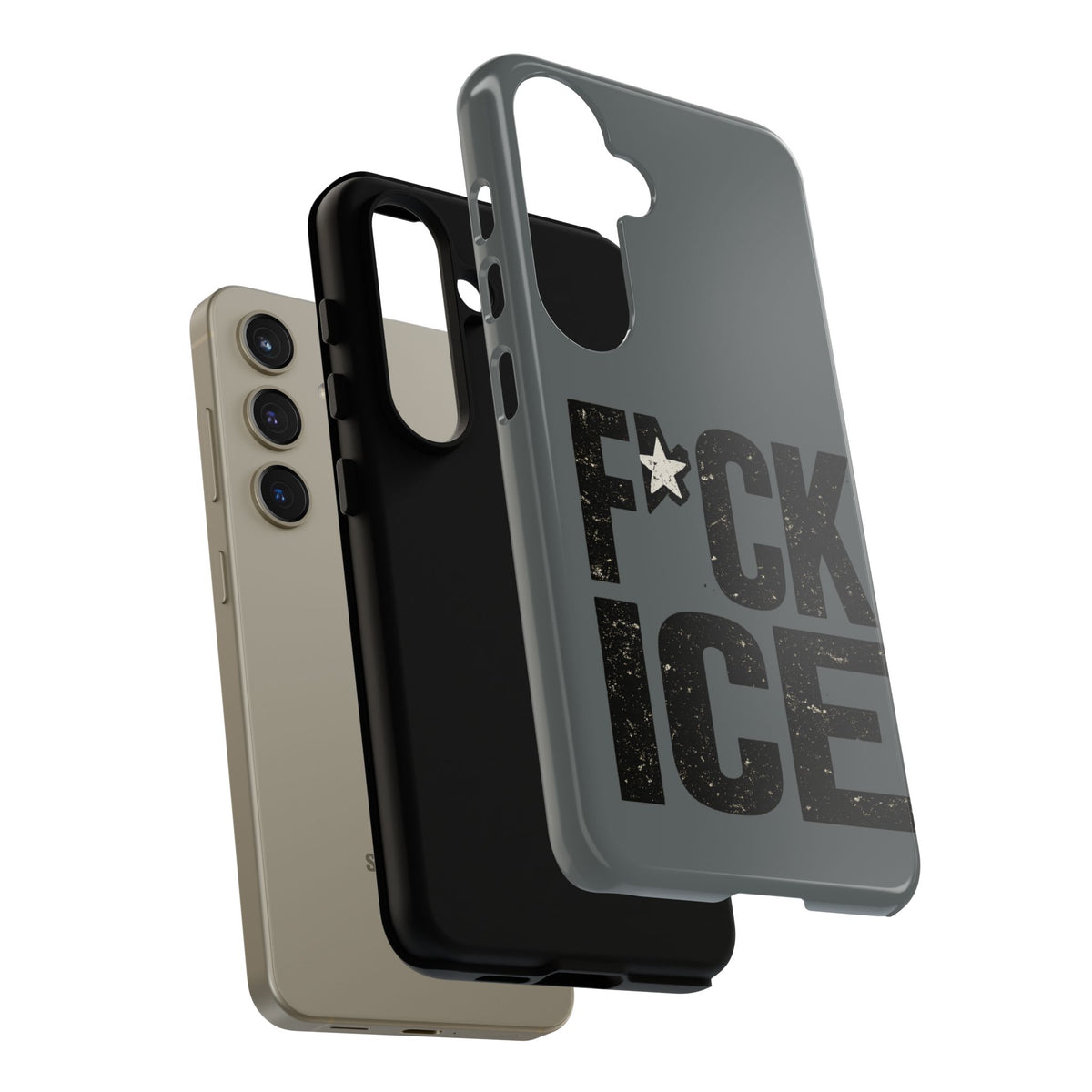 Phone Case — “F*CK ICE” Bold Protest Protective Case