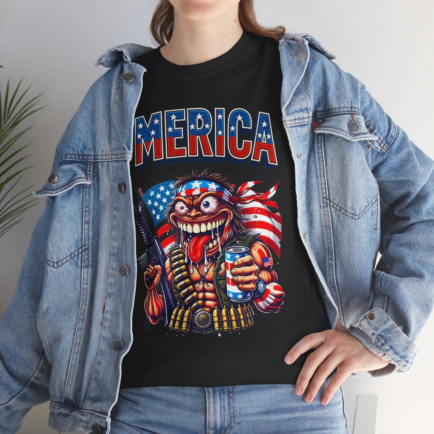 ‘MERICA – Patriotic Mayhem Graphic Tee