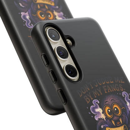Phone Case — Fiery One-Eyed Demon with "I See Your Soul... And It's Disappointing"