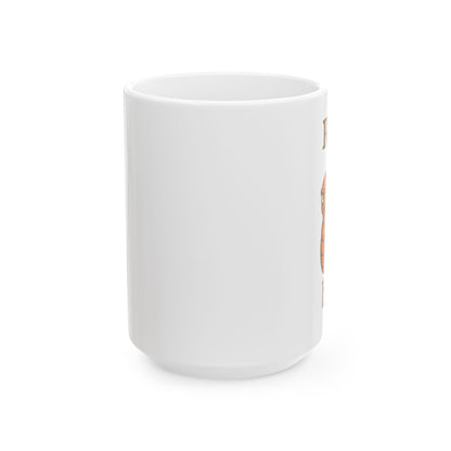Cute Fox Ceramic Mug – 'Rage Bait' Inspirational Coffee Cup (11oz, 15oz)