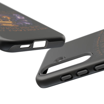 Phone Case — Fiery One-Eyed Demon with "I See Your Soul... And It's Disappointing"