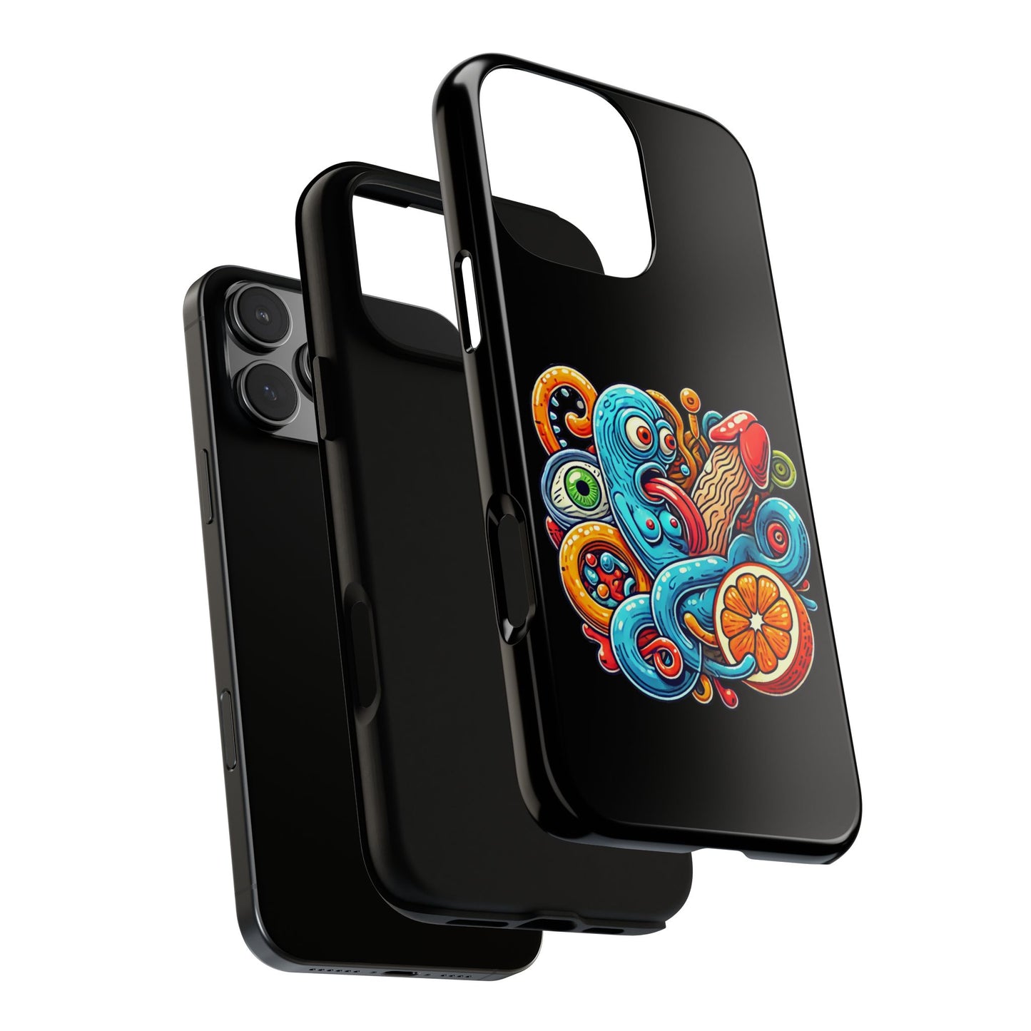 Octopus Surf Phone Case — Colorful Nautical Art Protective Phone Cover