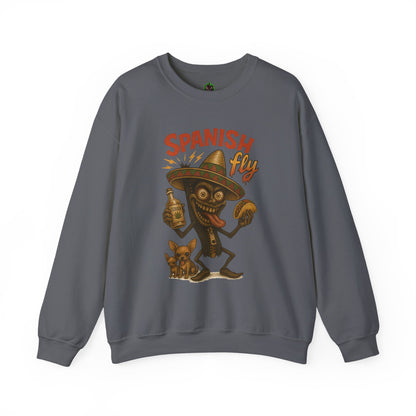 Spanish Fly Crewneck – Tequila & Taco Mayhem Edition