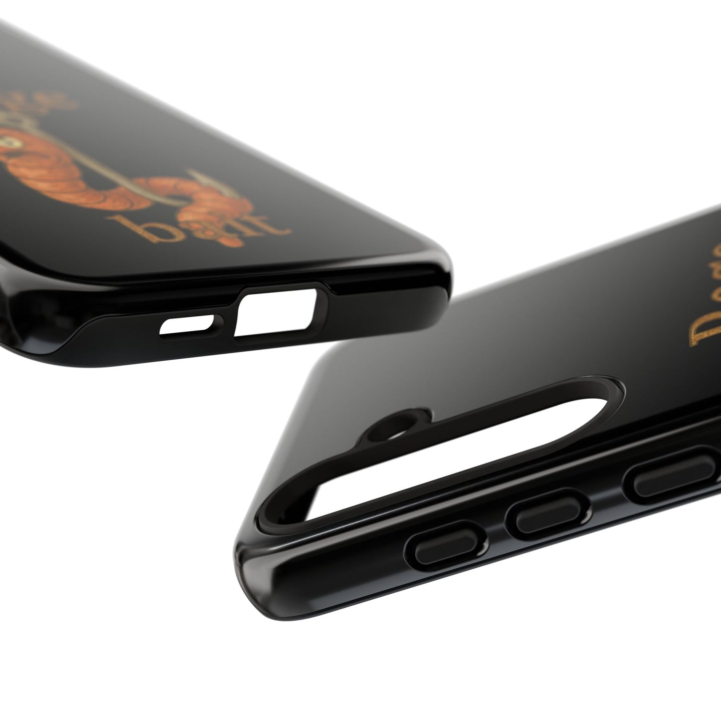 Phone Case — "Rage Bait" Angry Worm Fishing Design