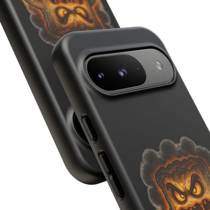 Phone Case — 'Try Me, I Dare You' Angry Lava Monster Graphic