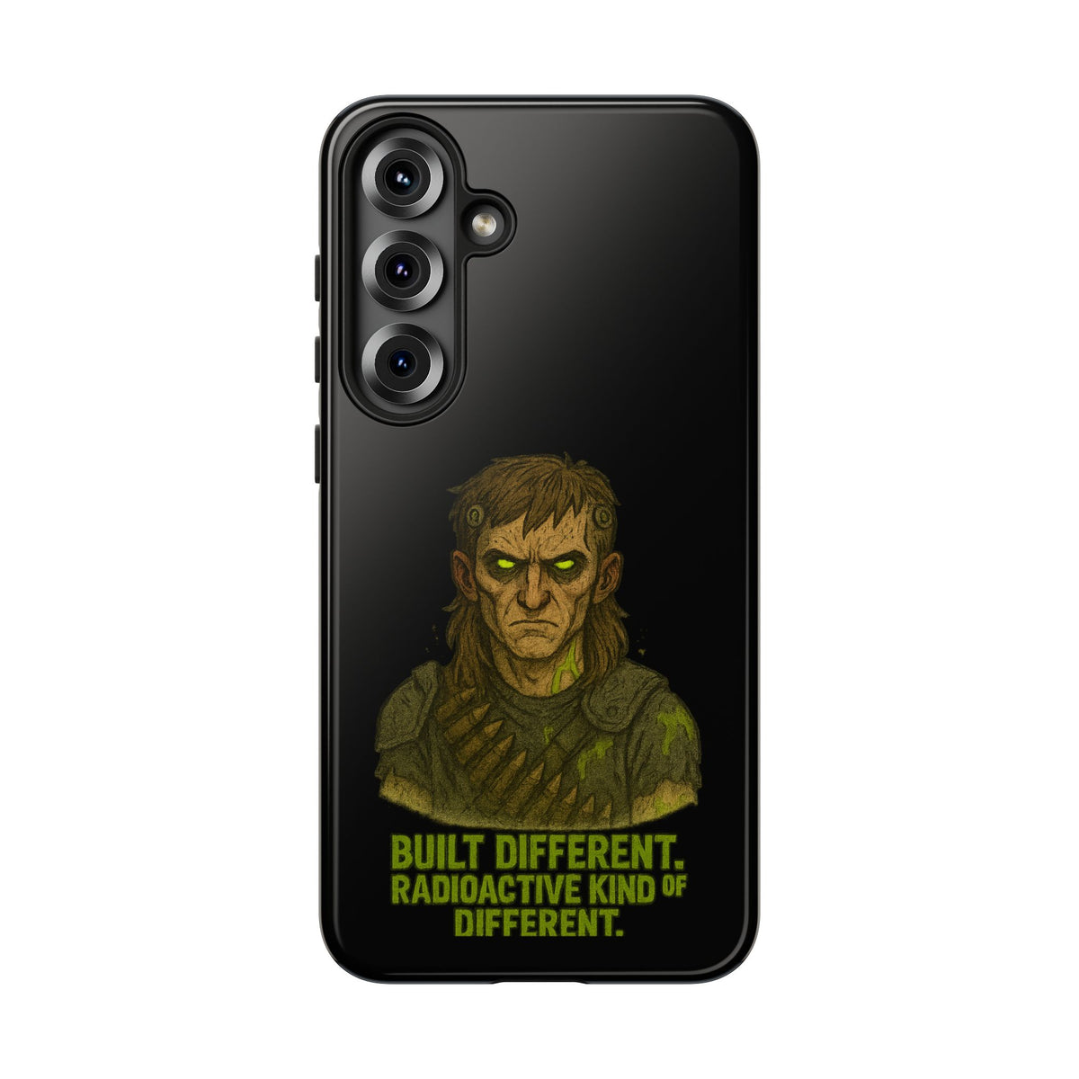 Phone Case — "Built Different, Radioactive Kind of Different" Mutant Design