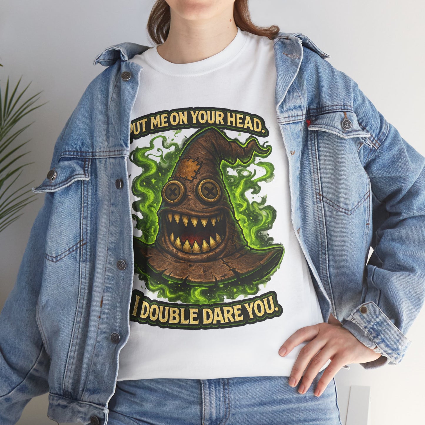 Cursed Sorting Hat T-Shirt | Put Me On Your Head, I Double Dare You
