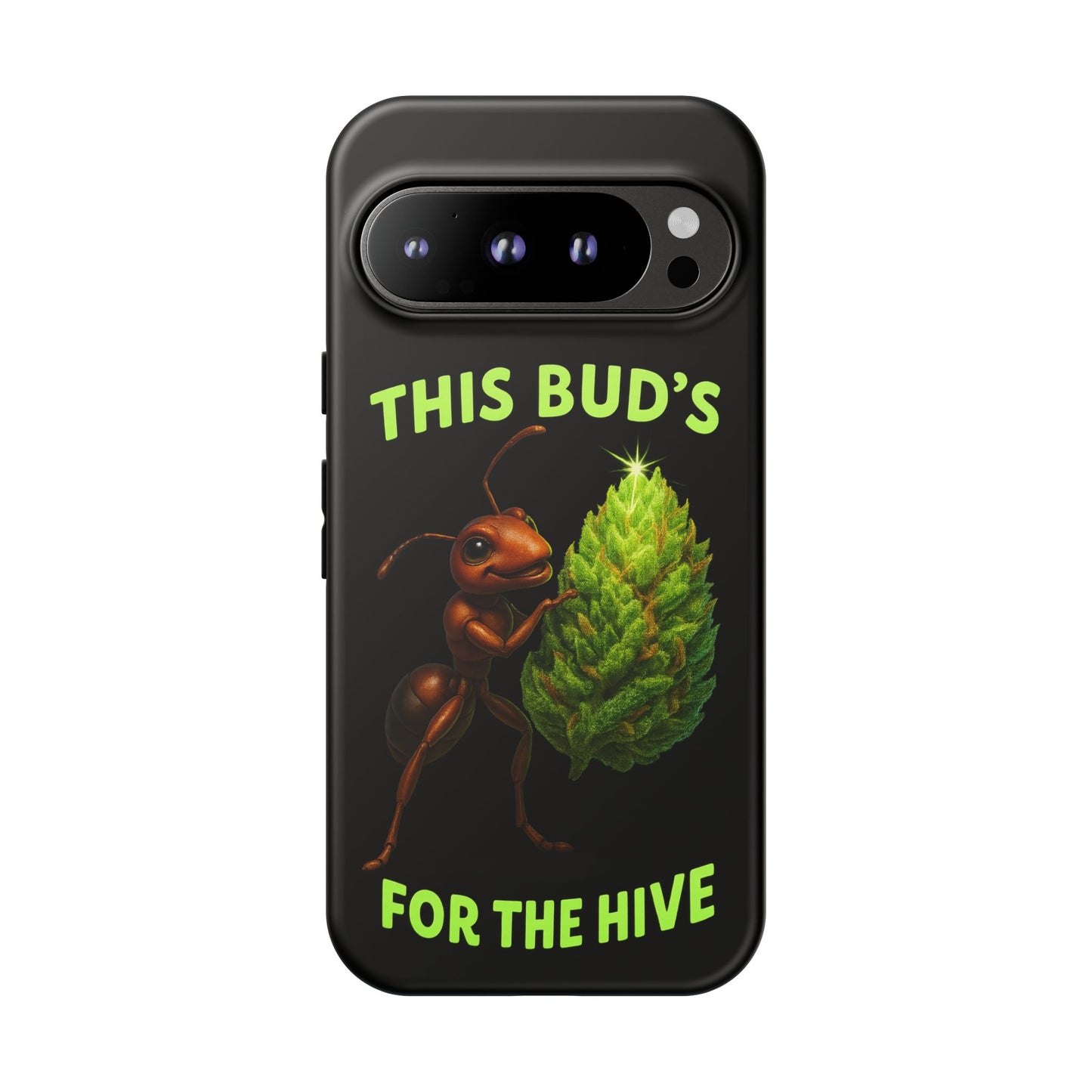 Phone Case — "This Bud's For The Hive" Ant & Hop Design