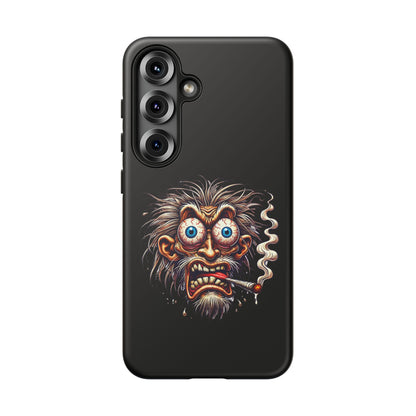 Phone Case — Wild Cartoon Monster Smoking Design
