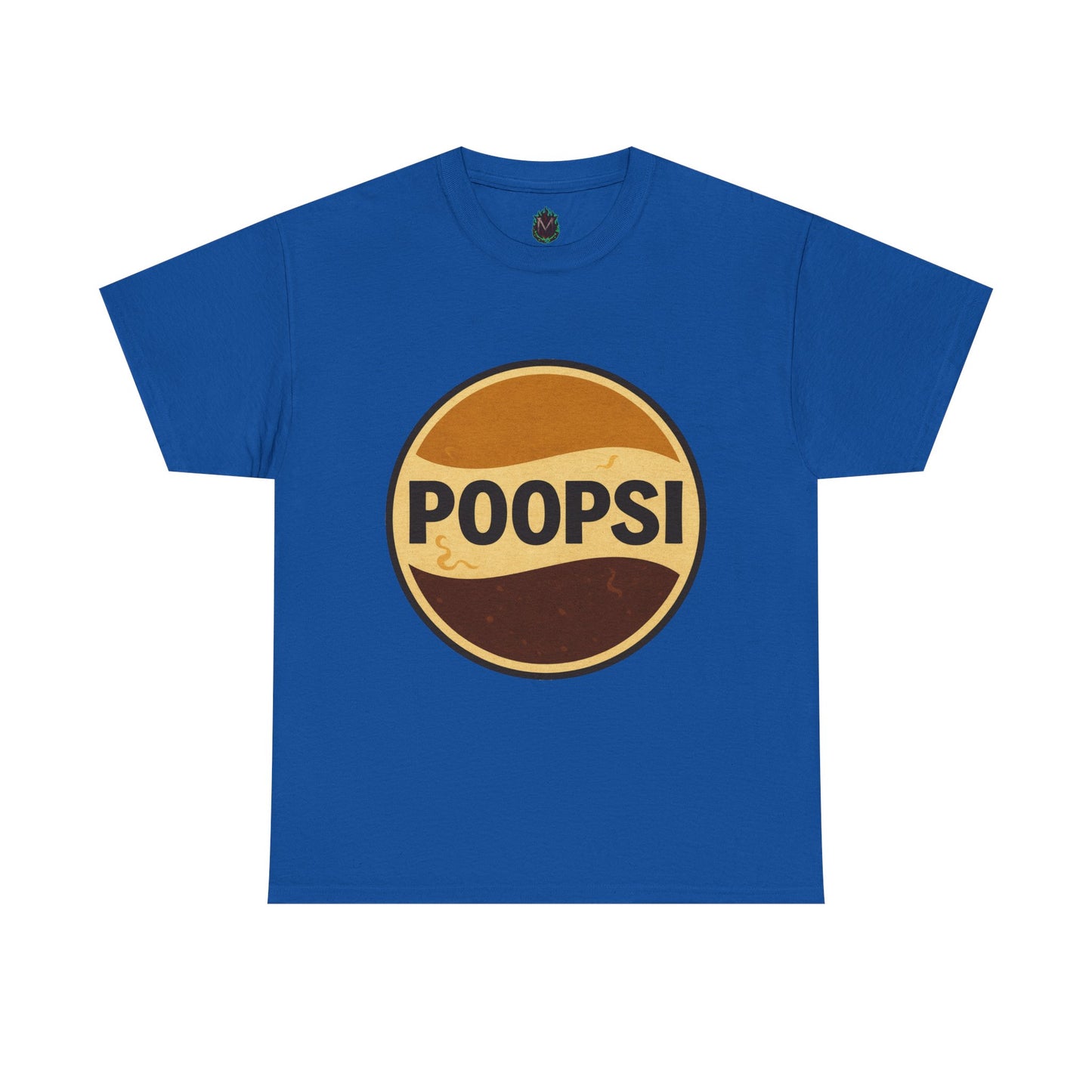POOPSI logo tee | Retro soda parody shirt