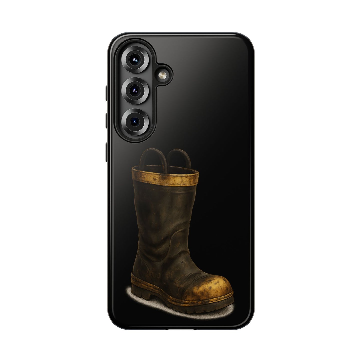 Vintage Fire Boot Phone Case — Rugged Protective iPhone Cover