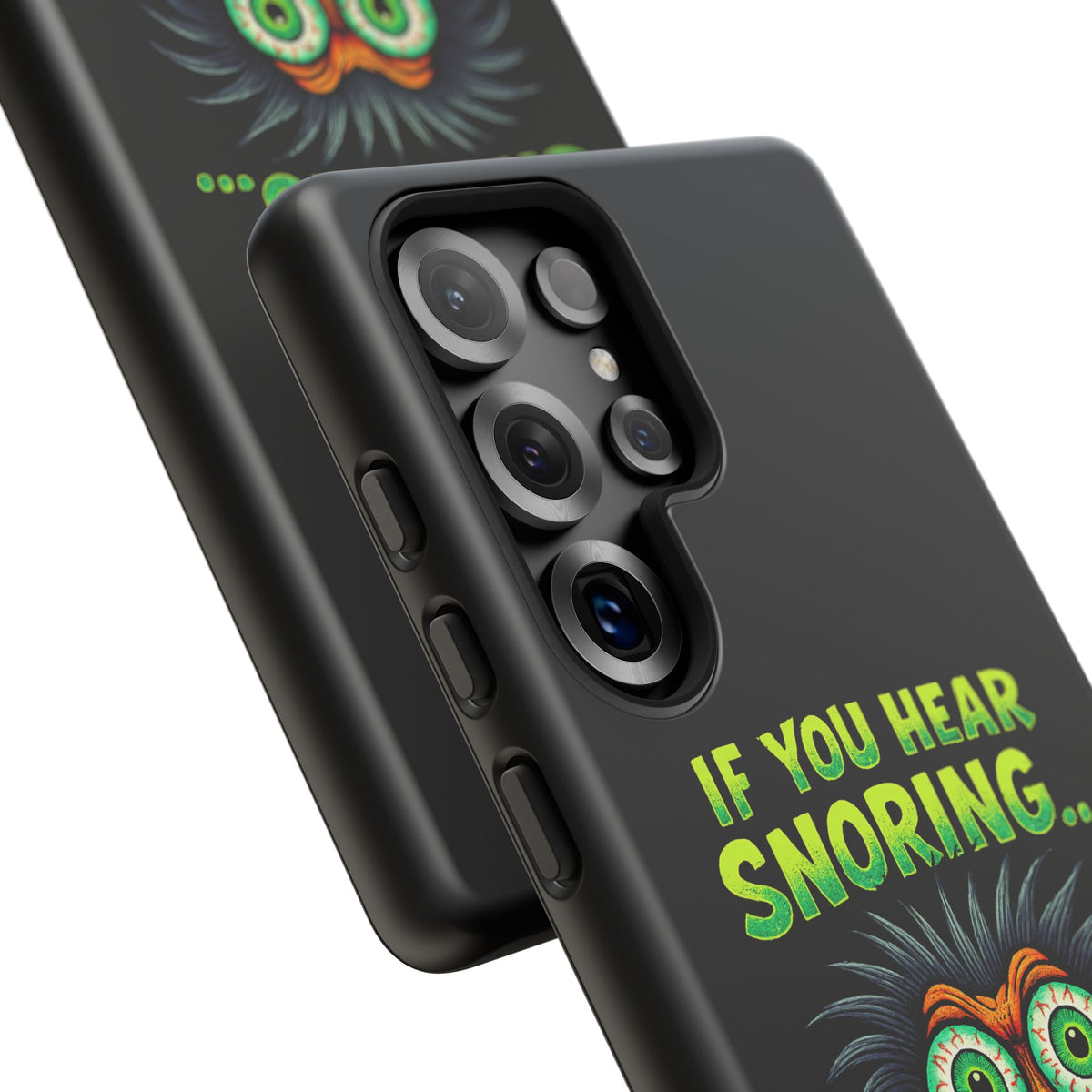 Funny 'If You Hear Snoring... That's Just My Last Brain Cell Dying' Phone Case