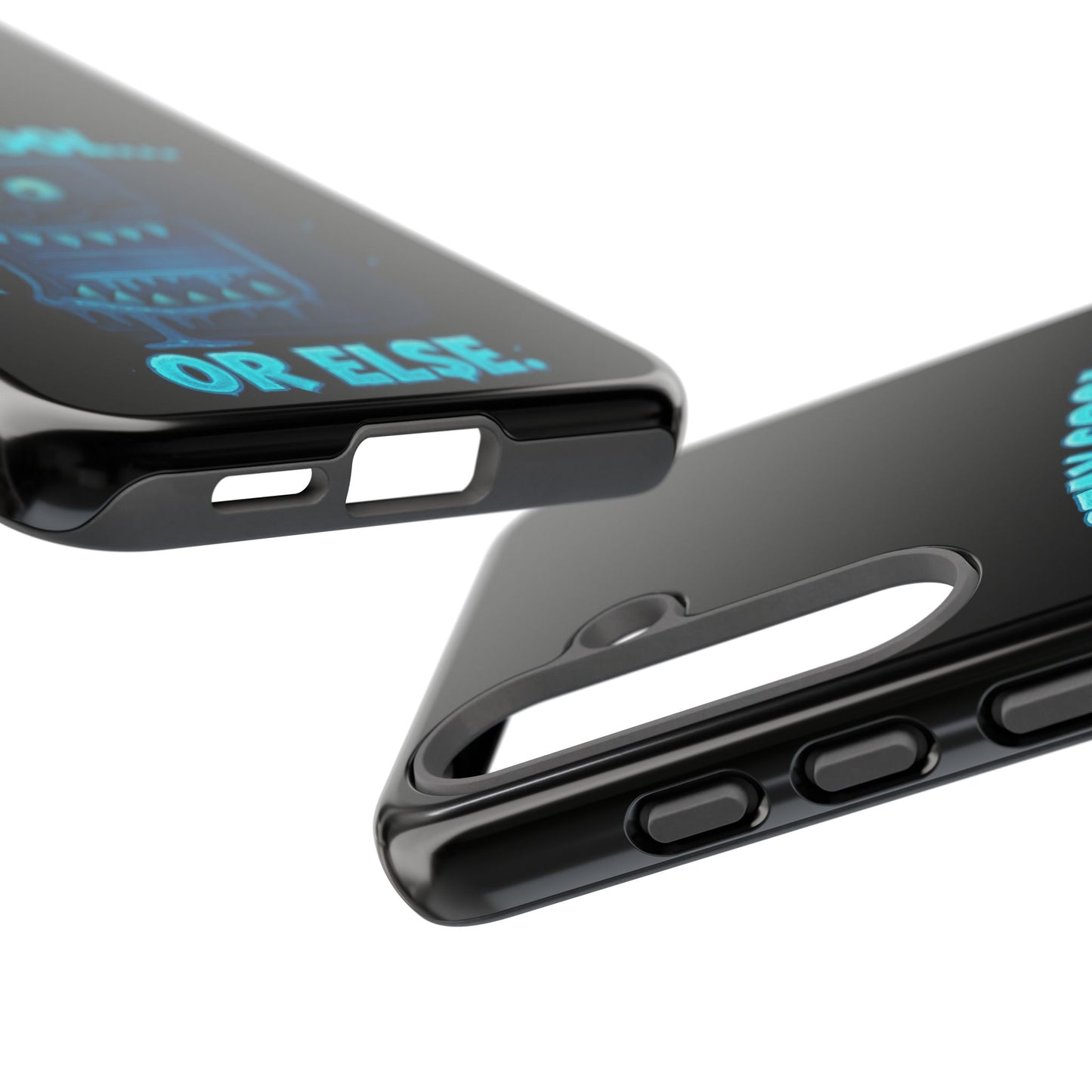 Stay Cool... Or Else. Phone Case — Neon Monster Protective iPhone Cover
