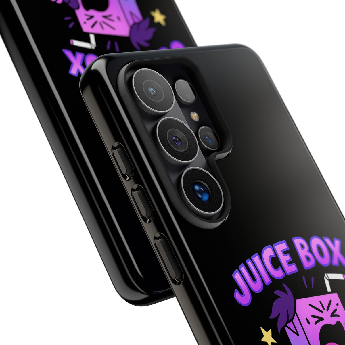 Phone Case — 'Juice Box Hero' Cute Cartoon Protective Cover