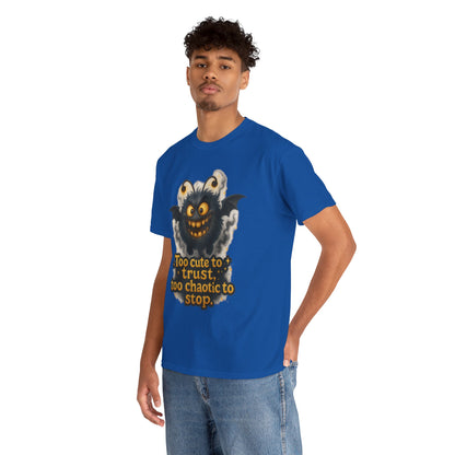 Too Cute To Trust Chaotic Monster T-Shirt | Cute Spooky Halloween Tee