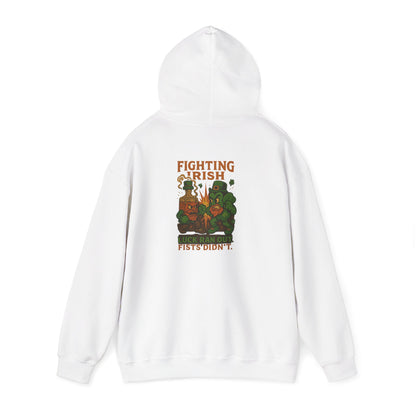 Irish Fighting Leprechaun Hoodie – St. Patrick's Day Shamrock Sweatshirt