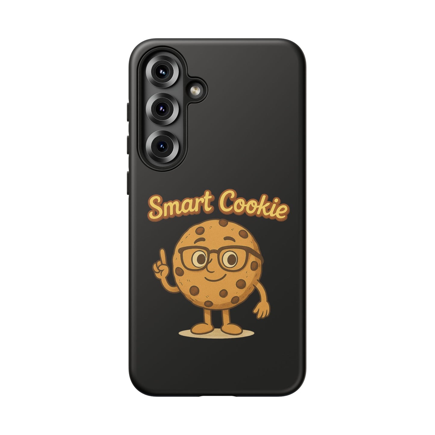 Phone Case — "Smart Cookie" Cute Cartoon Cookie Protective Cover