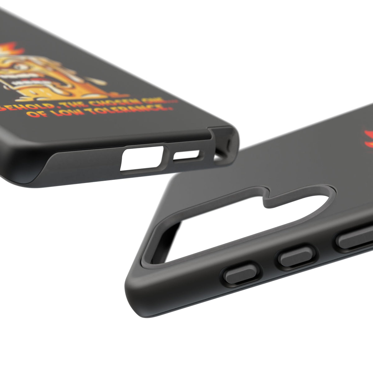Phone Case — Angry Flaming Candle “Behold, the Chosen One… of Low Tolerance”