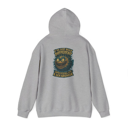 Sea Grenade Hoodie — 'I'm Different (Specifically A Sea Grenade)' Graphic Hoodie