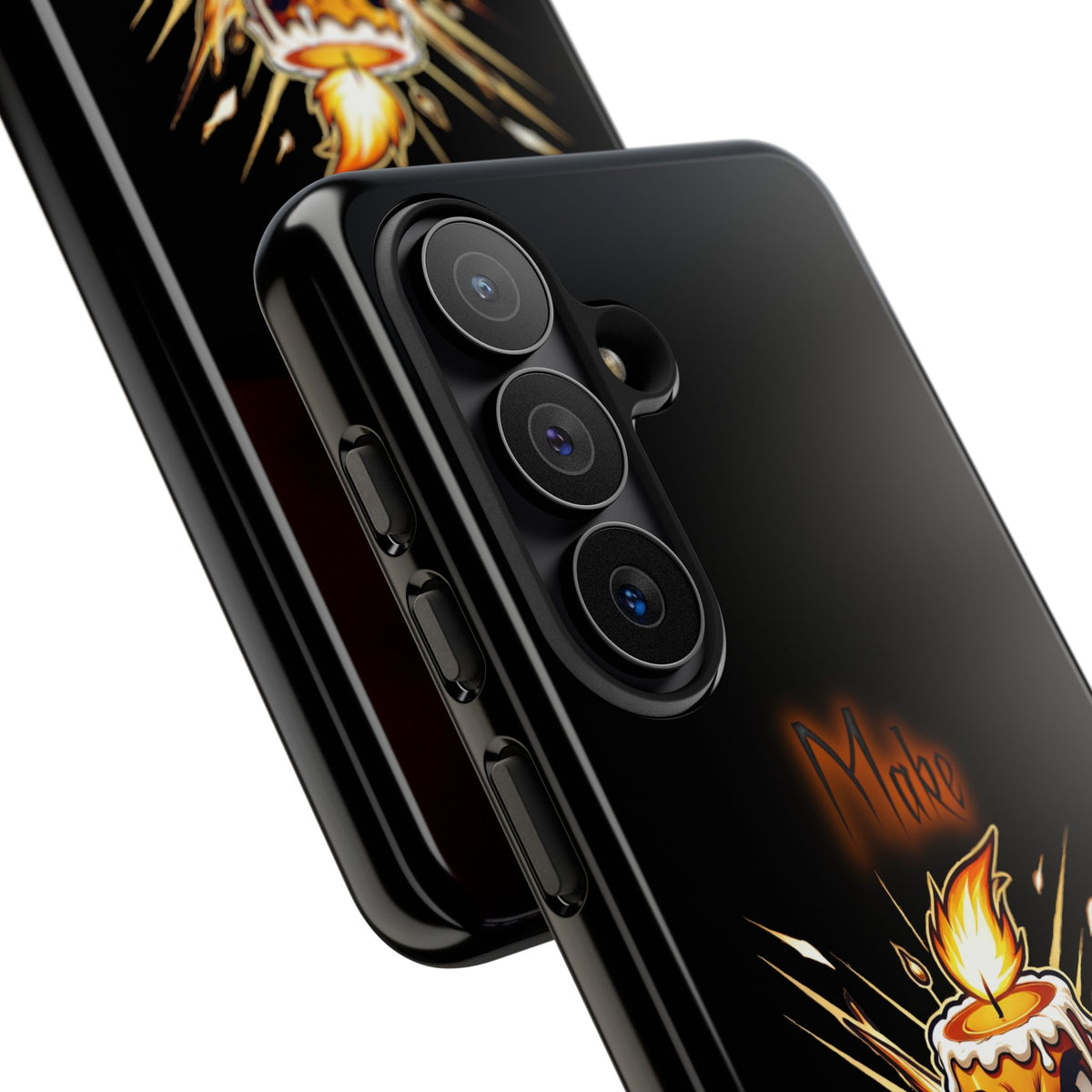 Tough Phone Case — "Make My Fire" Angry Candle Protective Cover