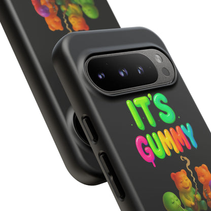 It's Gummy Nummy Time Phone Case — Colorful Gummy Bears Protective Case