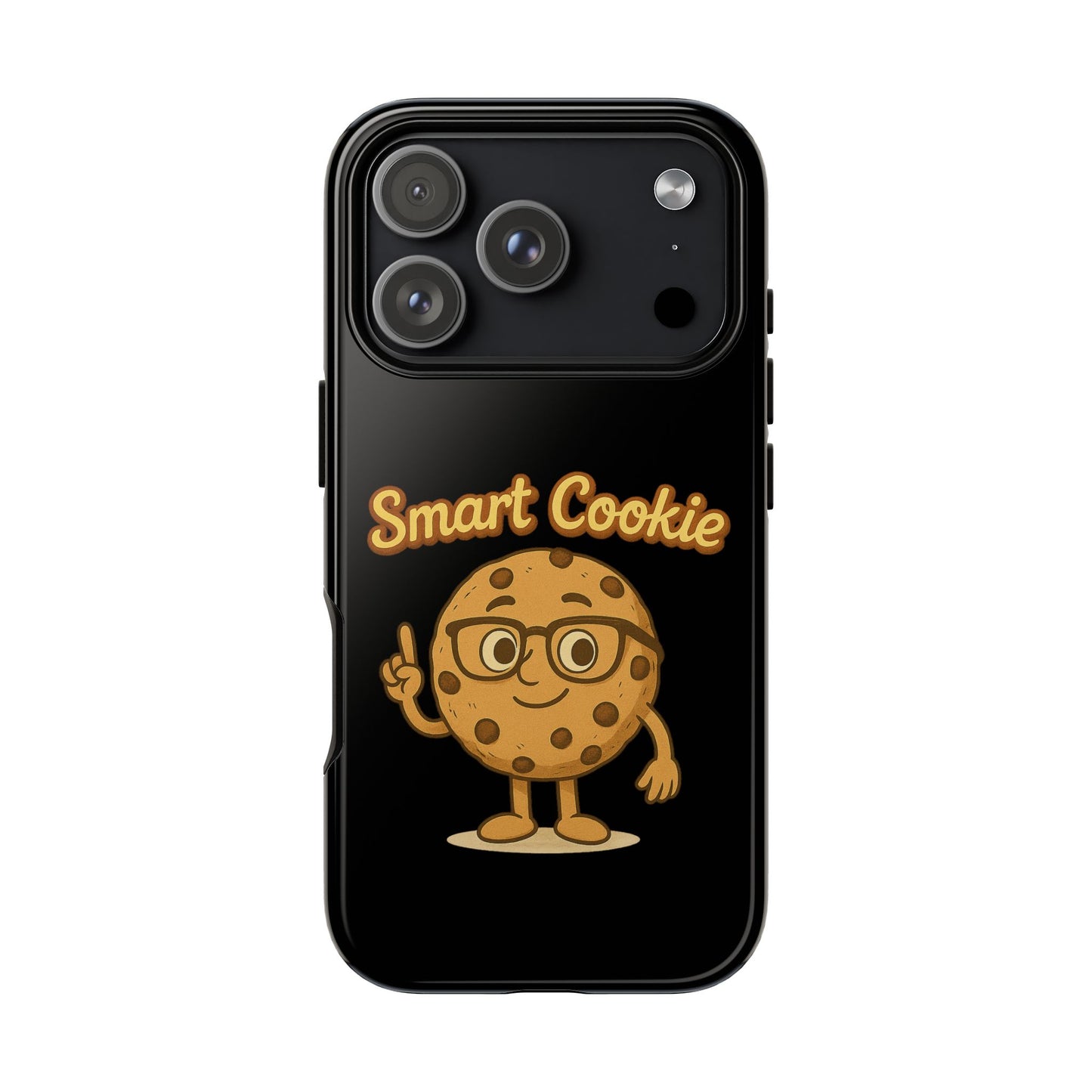 Phone Case — "Smart Cookie" Cute Cartoon Cookie Protective Cover