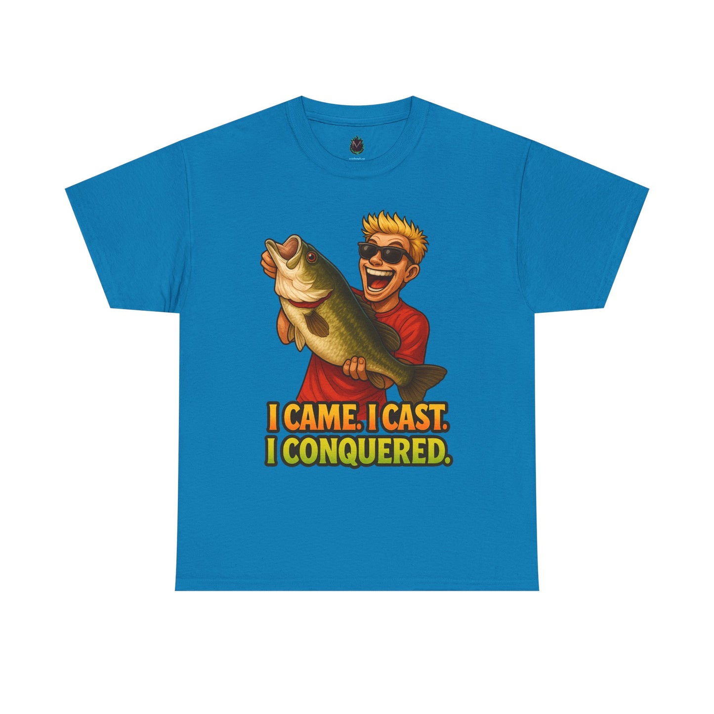 I Came I Cast I Conquered Fishing Tee | Bass Angler Shirt