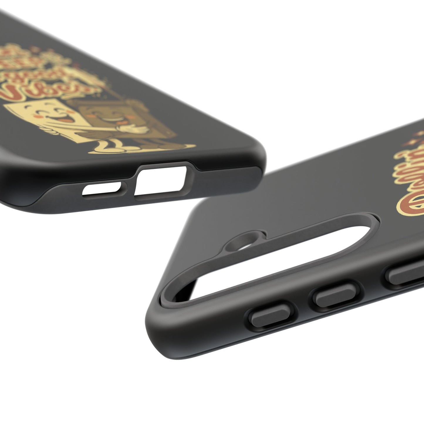 Phone Case — "Rollin' Deep in Good Vibes" Cartoon Retro Design