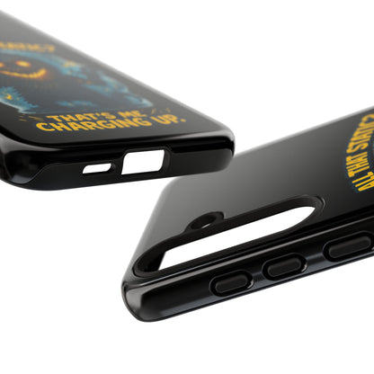 Phone Case — 'All That Static? That's Me Charging Up' Cute Monster Protective Case