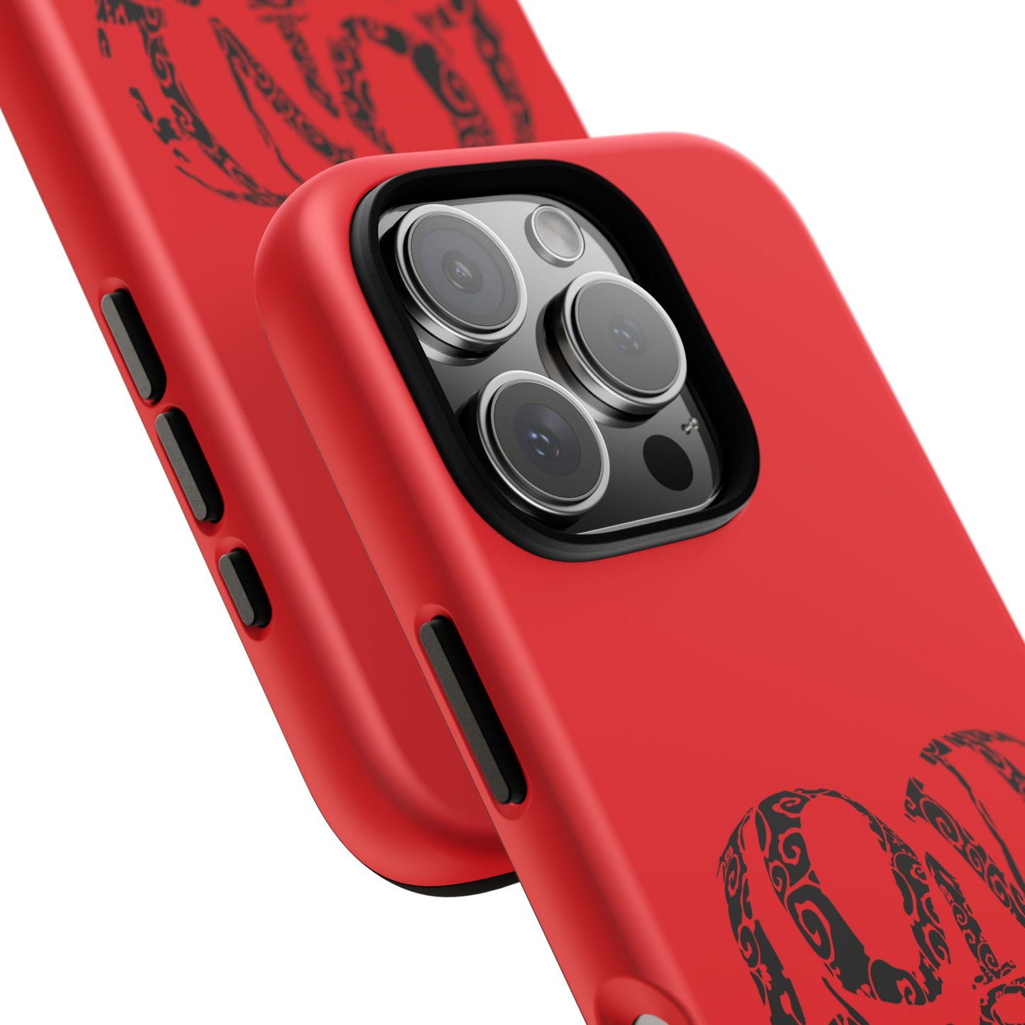 Red 'Love Justice' Heart Phone Case — Protective iPhone Cover, Valentine’s Gift