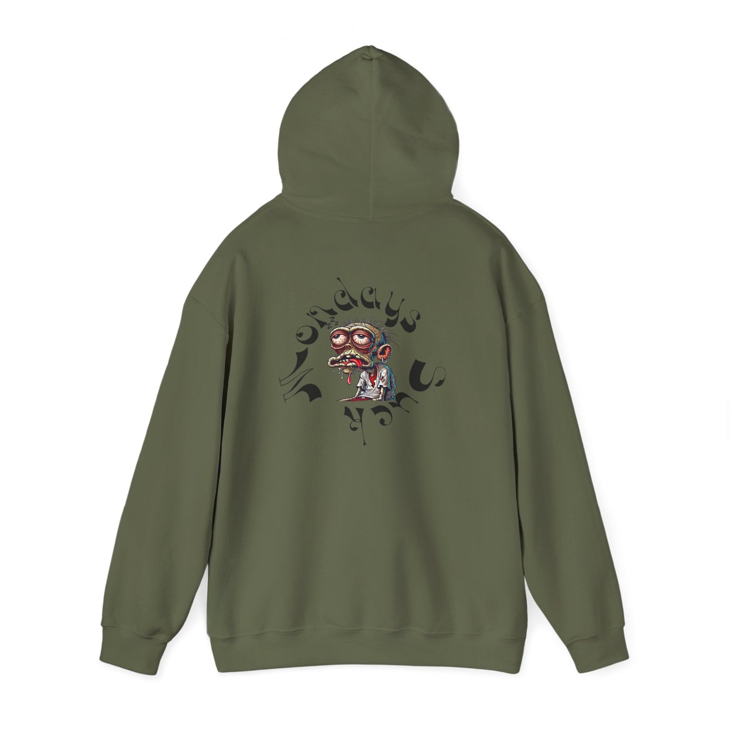 Mondays Tho Zombie Monkey Hoodie