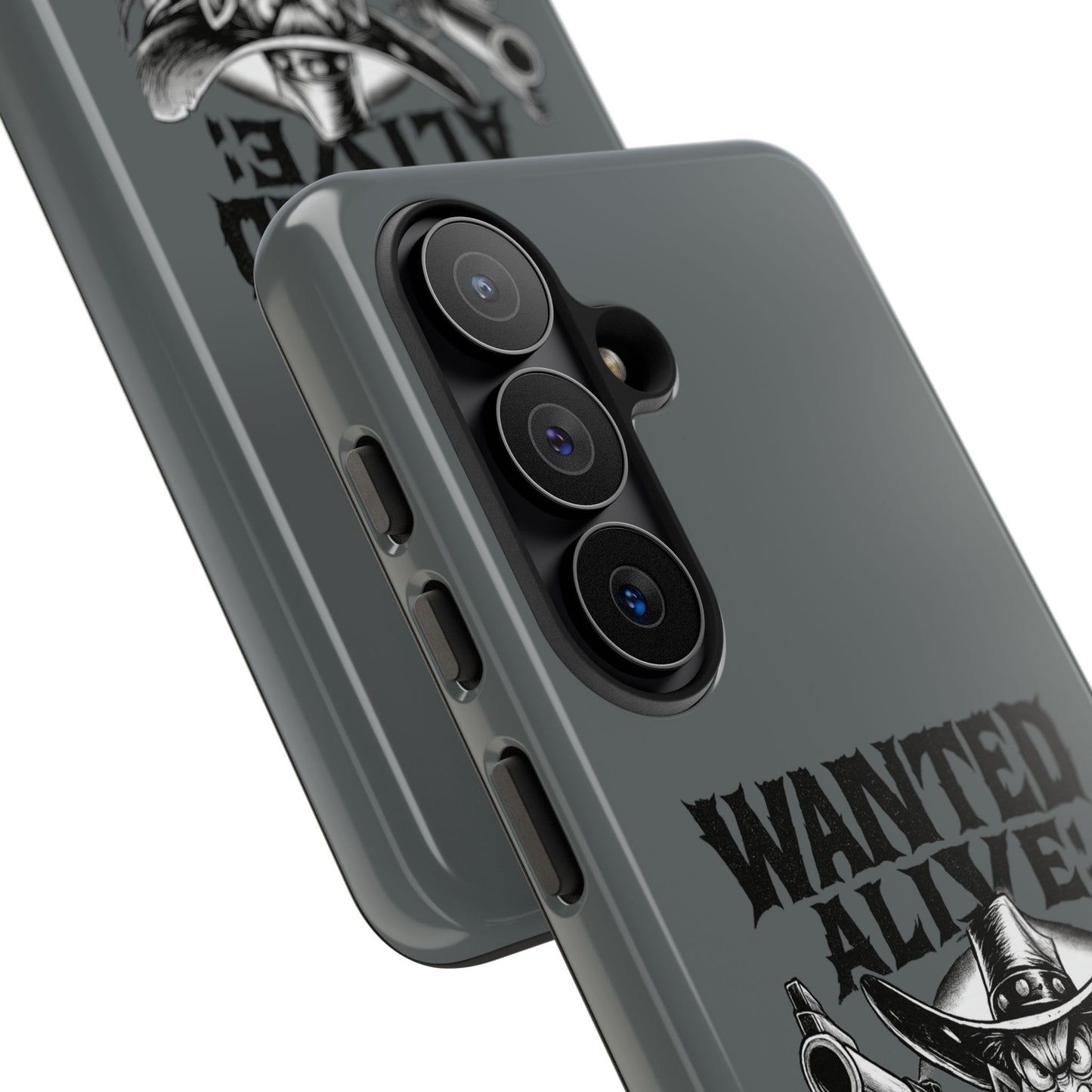 Phone Case — "Wanted Alive!" Cowboy Chewin' Tobacco Graphic