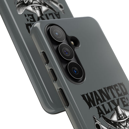 Phone Case — "Wanted Alive!" Cowboy Chewin' Tobacco Graphic