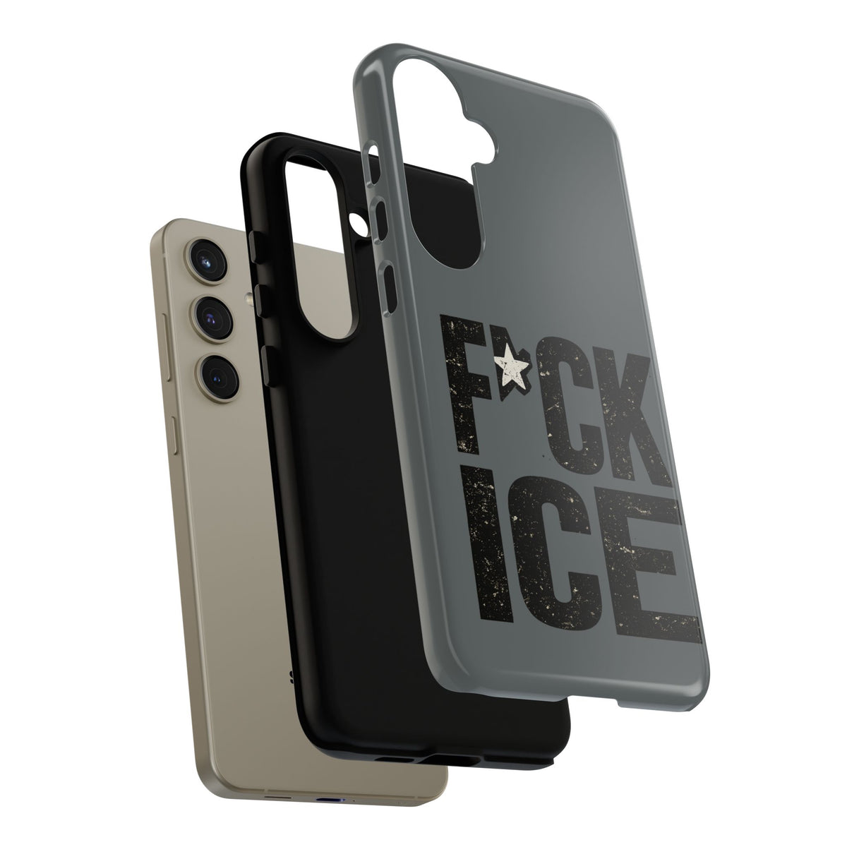 Phone Case — “F*CK ICE” Bold Protest Protective Case