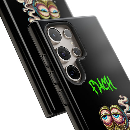 Phone Case — "F*** Monday" Grotesque Coffee Monster Shock Art