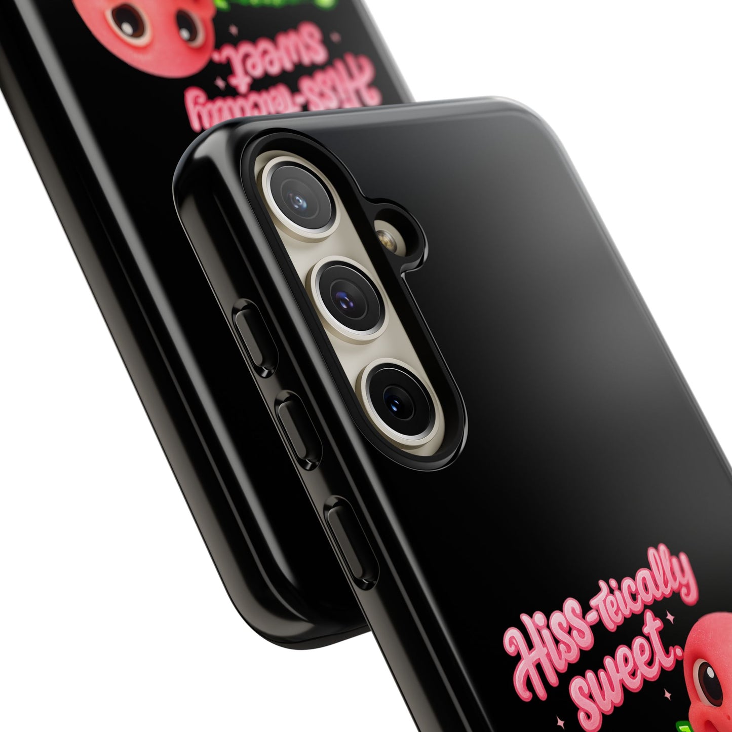 Phone Case — "Hiss-tically Sweet, Dangerously Cute" Worm Design
