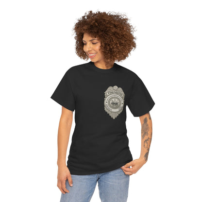 Not All Heroes Stand Tall – Firefighter Tribute Tee