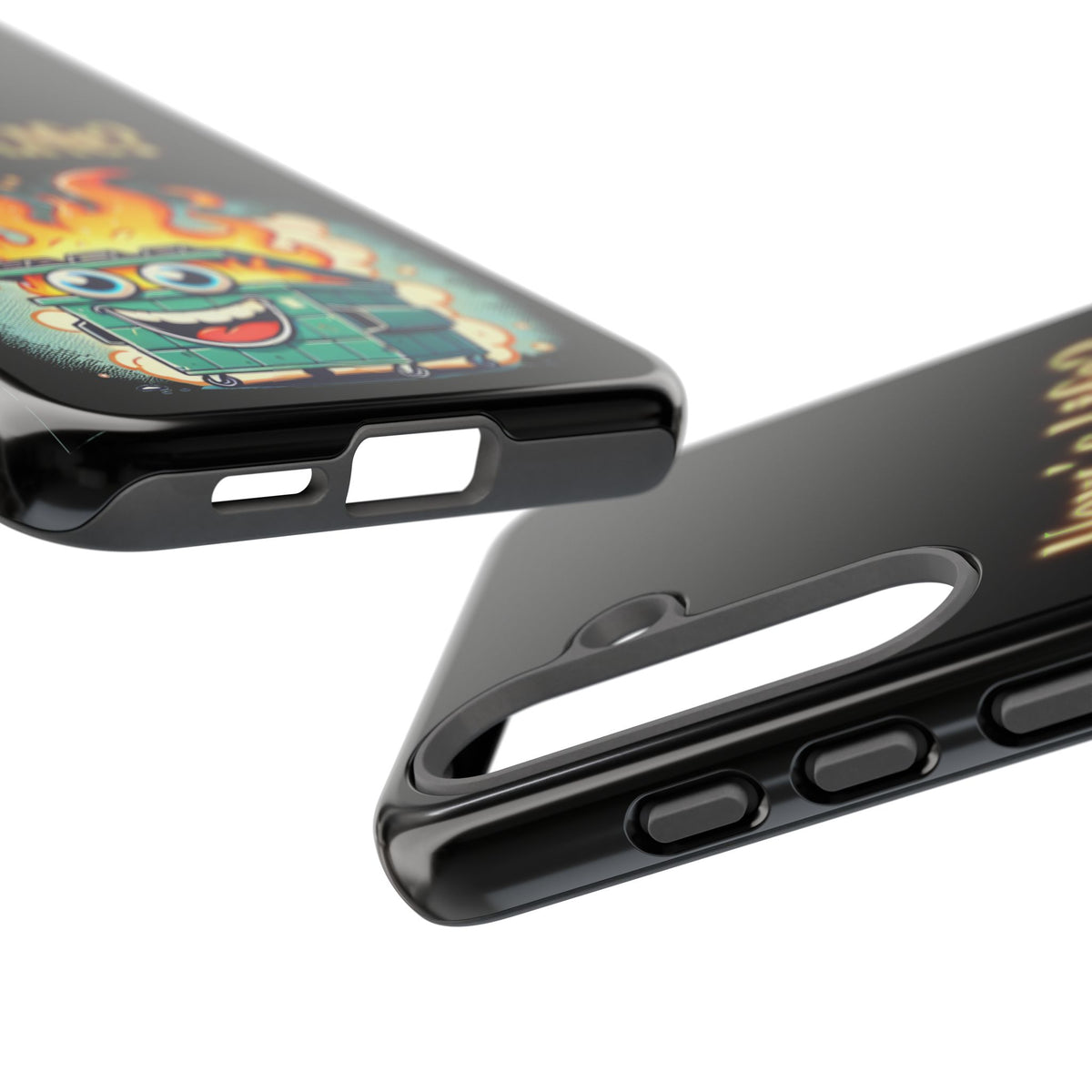 How's Life? Flaming Dumpster Phone Case
