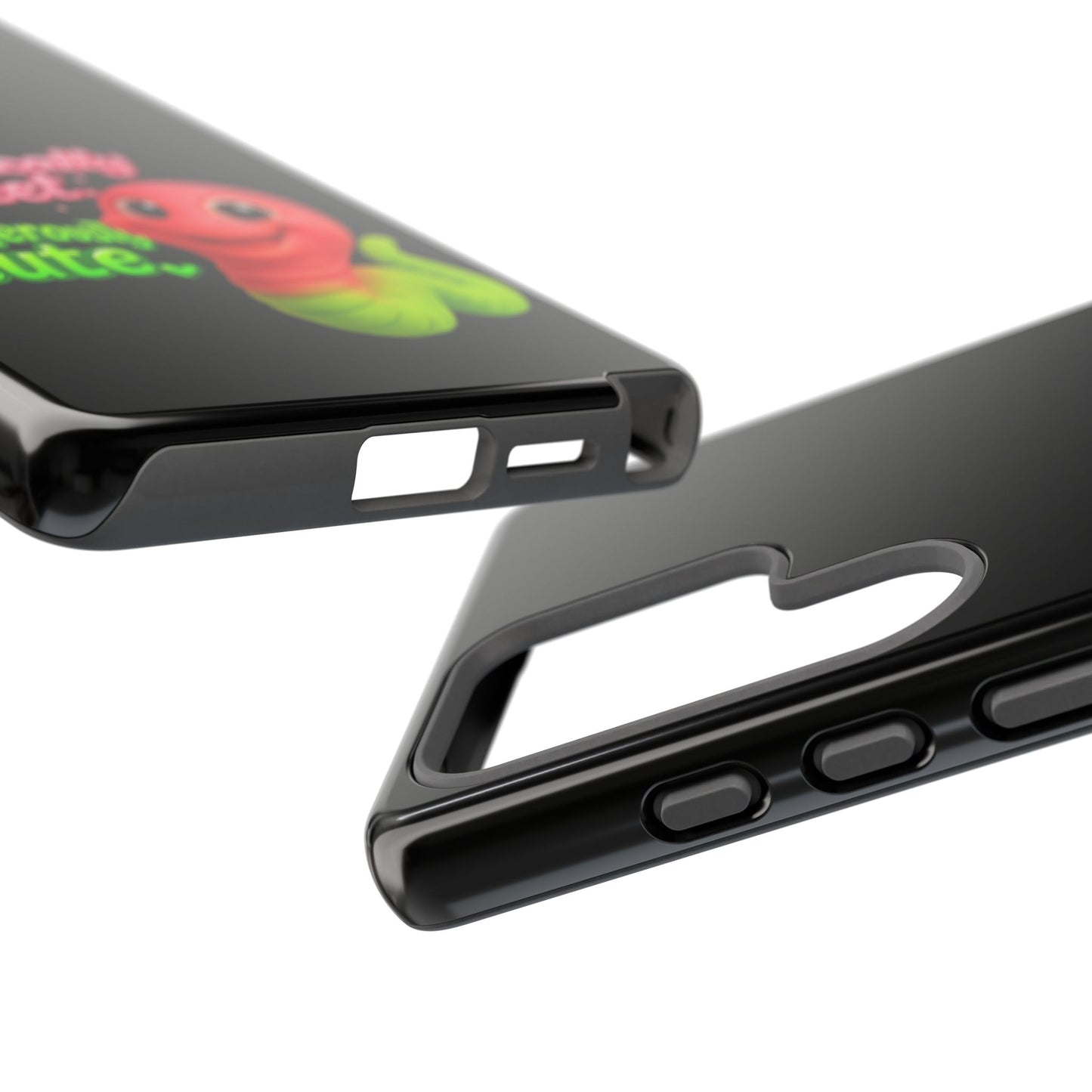 Phone Case — "Hiss-tically Sweet, Dangerously Cute" Worm Design