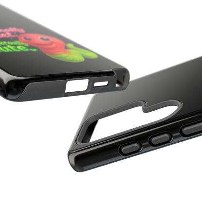 Phone Case — "Hiss-tically Sweet, Dangerously Cute" Worm Design