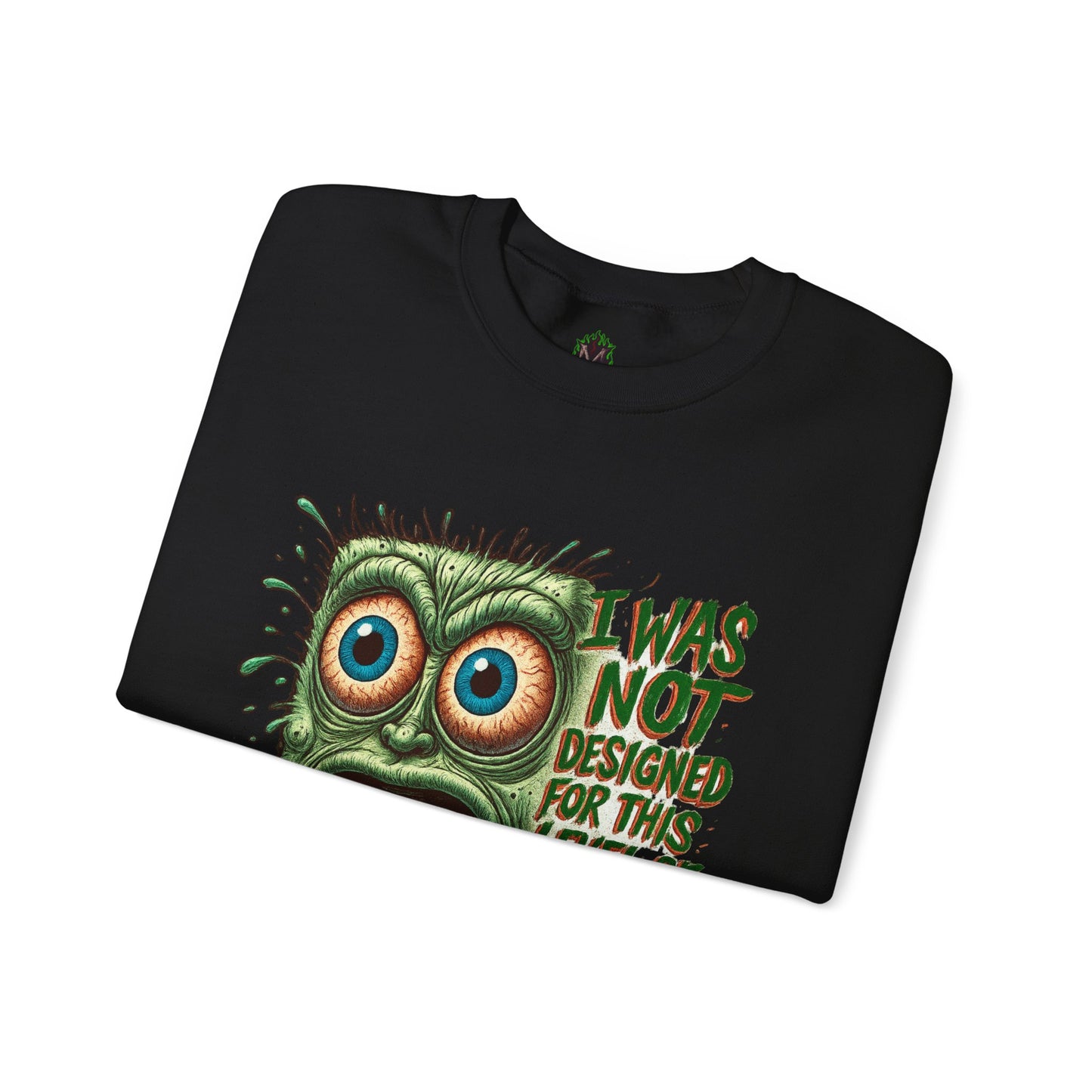Chaos Pad – Overwhelmed Maxipad Crewneck