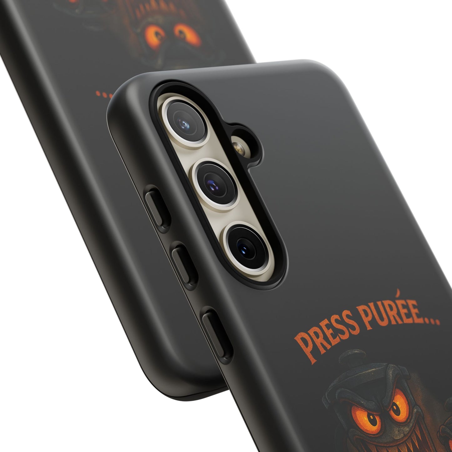 Phone Case - 'Press Purée...and Pray' Halloween Horror Protective Cover